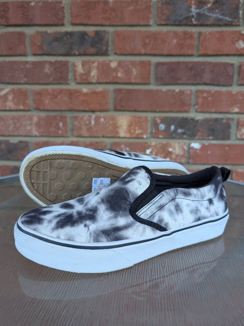 Women's Skechers Slip On Tye Dye Sneakers Shoes Size 5